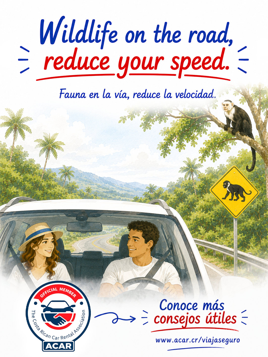 Fauna en la vía